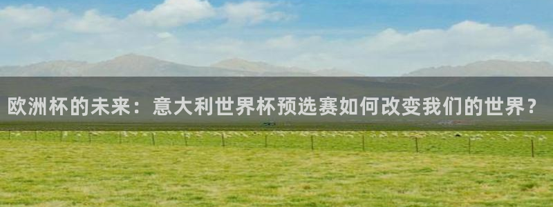 世界杯足球2026：欧洲杯的未来：意大利世界杯预选赛如何改变我们的世界？